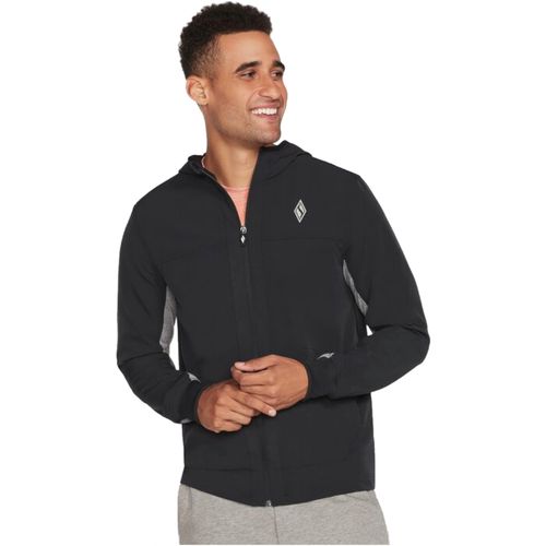 Skechers muški hoodie skechweave  m1ja123-blk slika 1