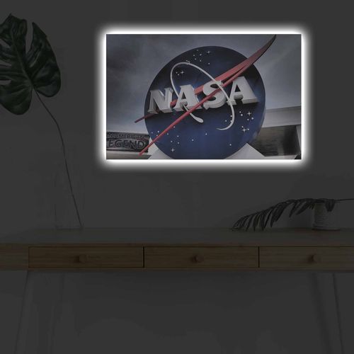 Wallity Slika dekorativna platno sa LED rasvjetom, NASA-028 slika 3