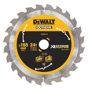 DEWALT LIST ZA POTOPNU PILU 165MMX20MM 24T FLEXVOLT DT99560