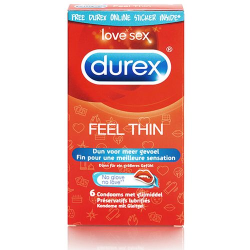 Kondomi Feel Thin Durex (6 pcs) slika 1