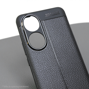 Torbica Leather za Xiaomi Redmi 13C plava