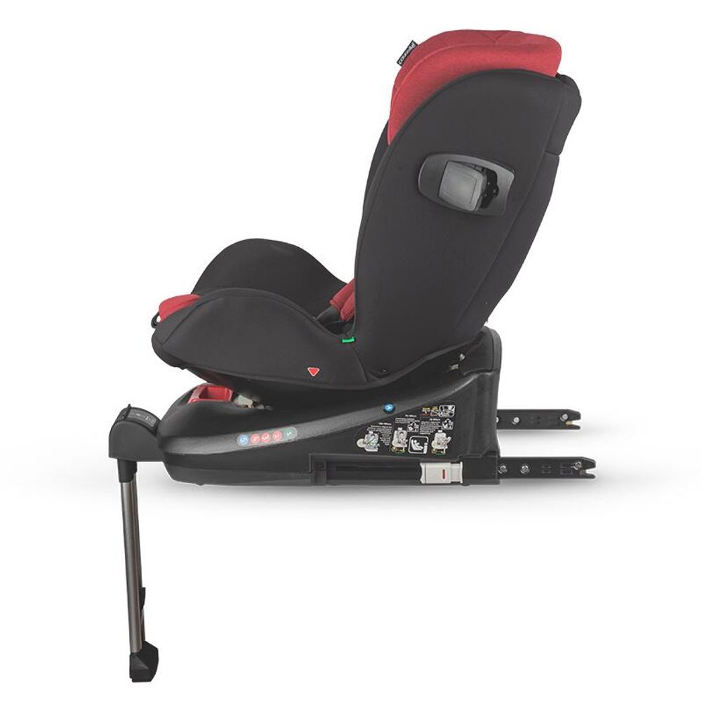 Coccolle® Autosjedalica Vigo iSize 360° 40-150cm Isofix, Poppy Red slika 5