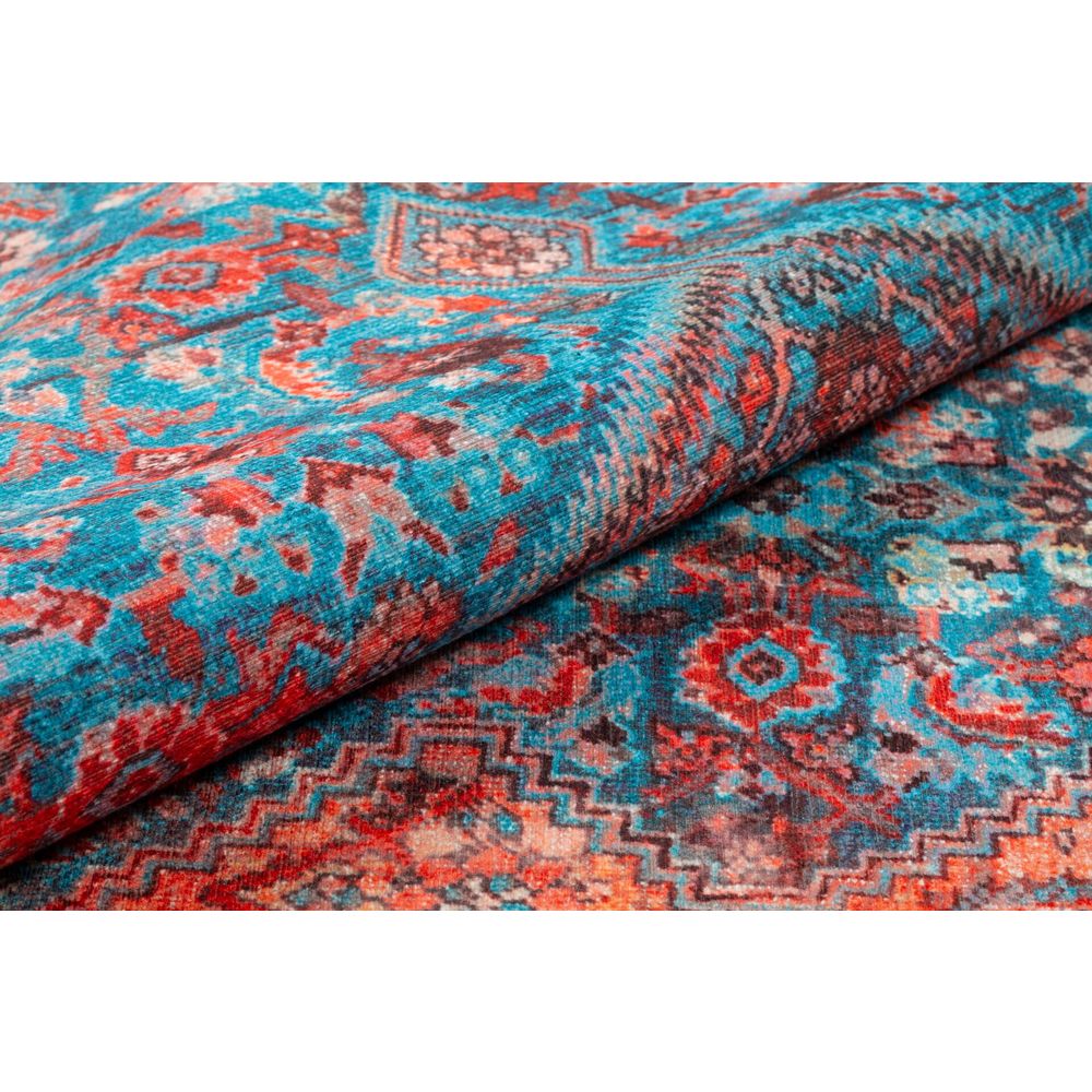 Višebojni Tepih Fusion Chenille - Crveni AL 228 (140 x 190 cm) slika 6