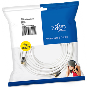 ZED electronic Antenski kabel sa F - konektorima, 3.0 met - FC/3,0