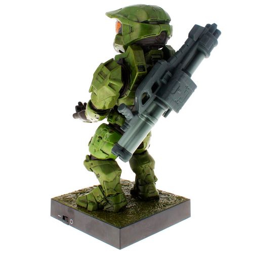 Halo Infinite Master Chief figure clamping bracket Cable guy with light 21cm slika 2