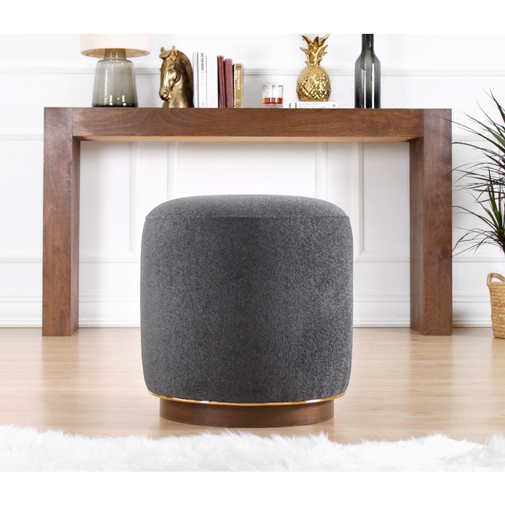 Zeone - Sivi Pouf slika 2