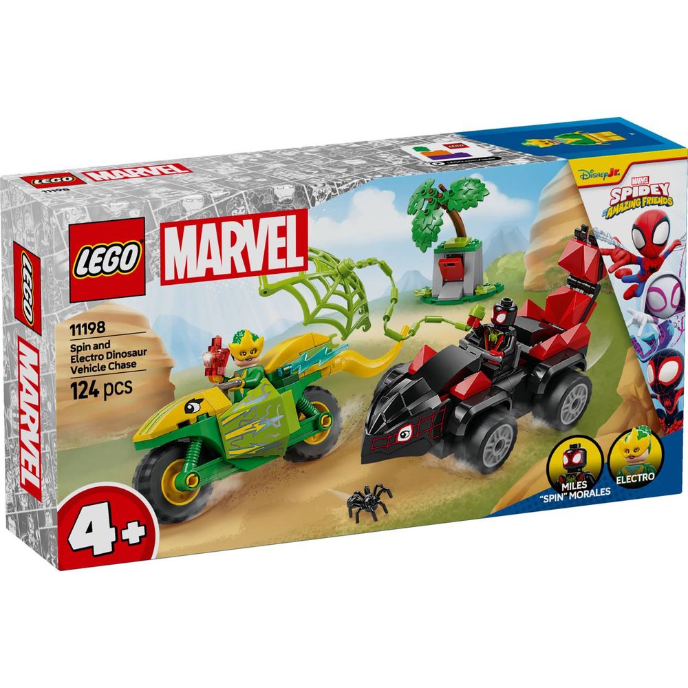 LEGO 11198 Spin i Electro u dinosaurskim vozilima slika 1