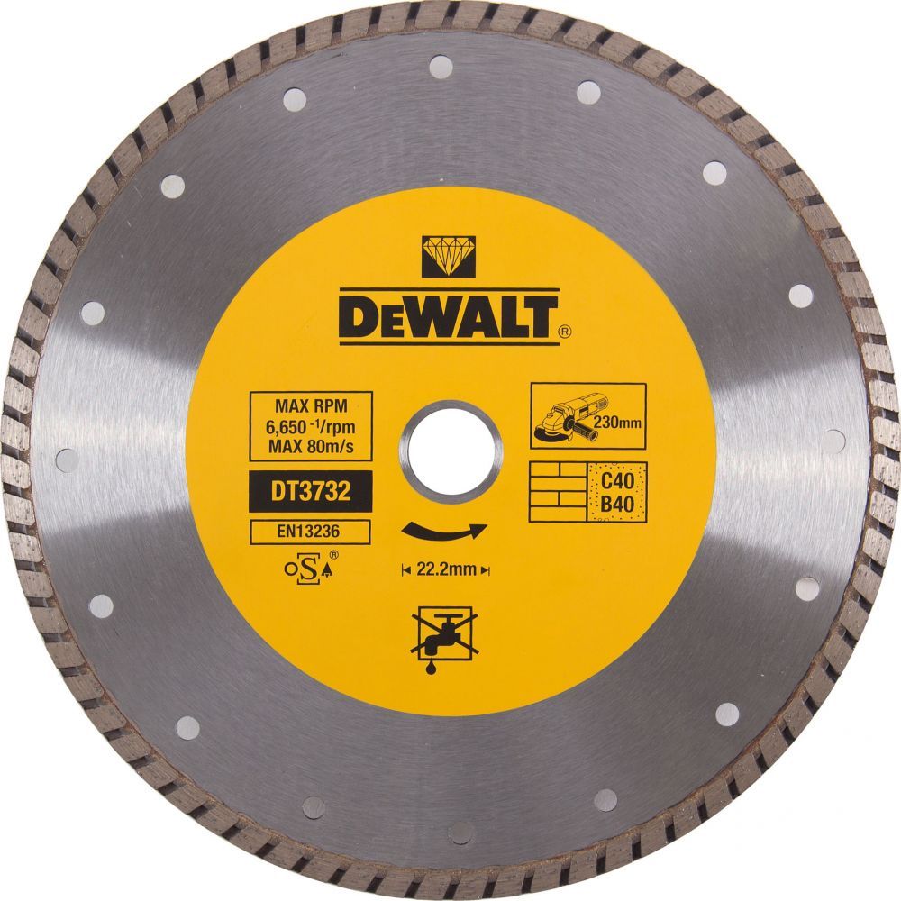 REZNA PLOČA 230MM Dewalt DT3732 slika 1