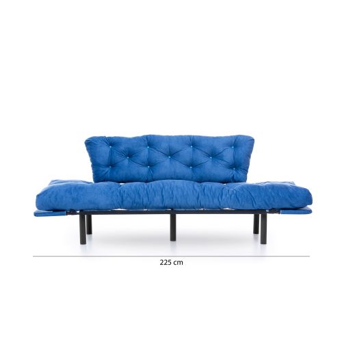 Atelier Del Sofa Trosjed na razvlačenje, Plava, Nitta Triple - Blue slika 13