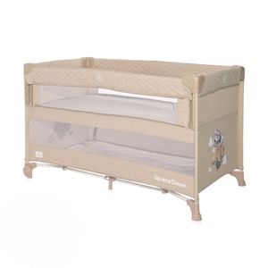 Lorelli Vikend krevetac Up And Down, Fog Beige Flying Friends - 2 nivoa