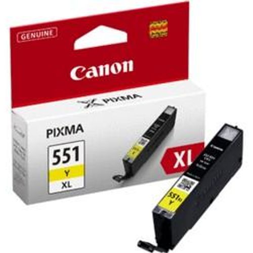 Canon tinta CLI-551Y XL, žuta slika 1