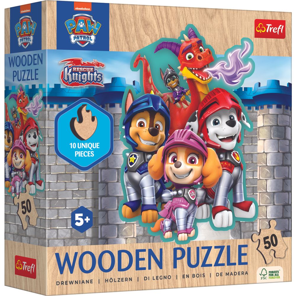 Trefl Puzzle 50 drvene sorto  slika 8