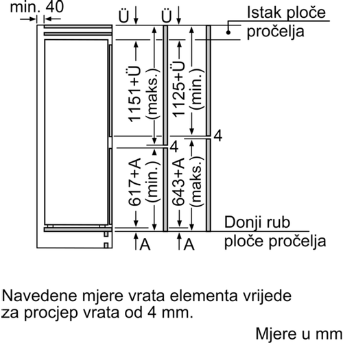 Bosch ugradbeni hladnjak KIV87VFE0 slika 11