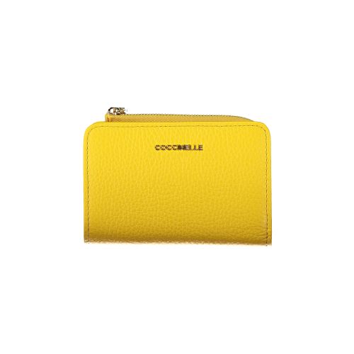 COCCINELLE WOMEN'S YELLOW WALLET slika 1