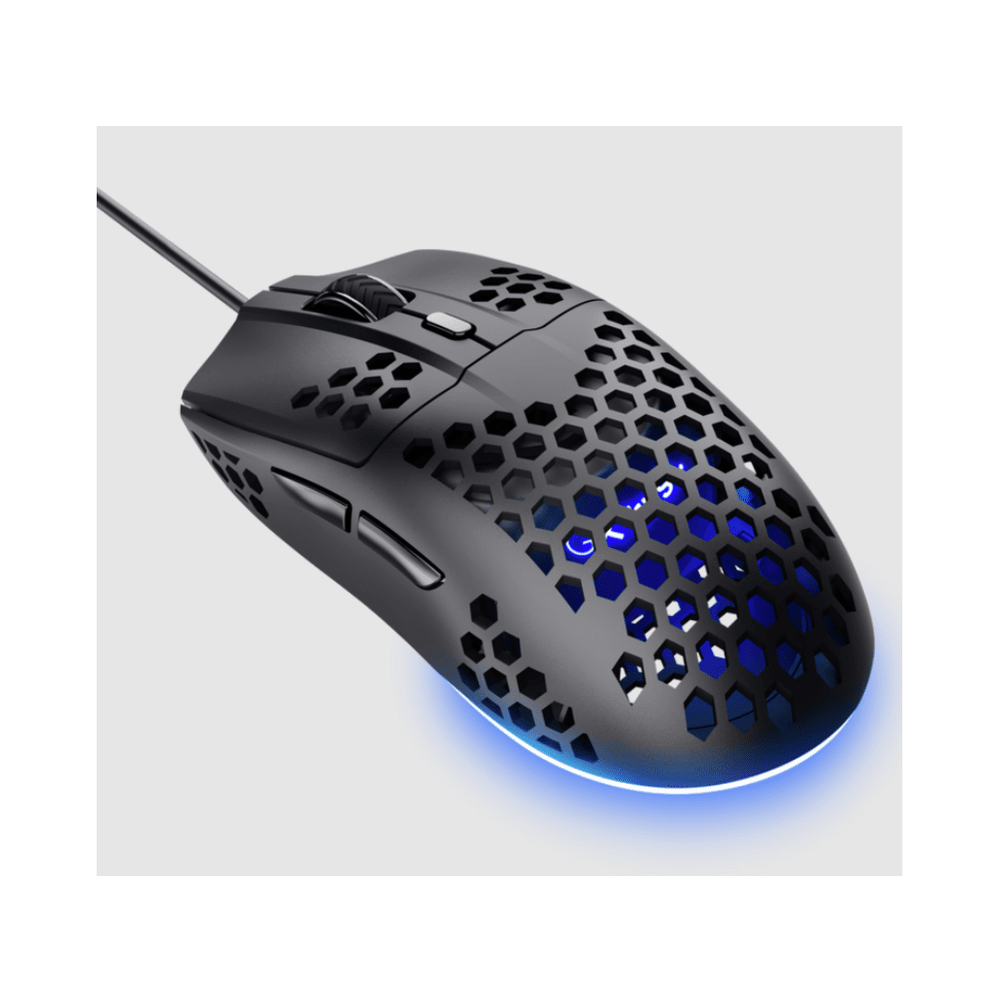 Trust GXT928 Helox RGB gamingmiš, ultra lagan, 6400 dpi,crni slika 1