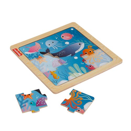 Fisher-Price drvene puzzle - sort slika 6