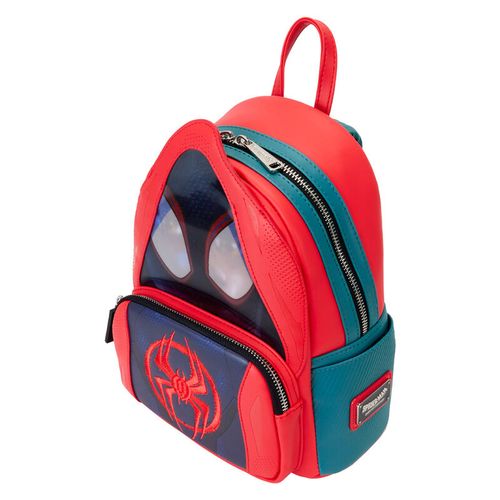 Loungefly Marvel Spider-Verse Miles Morales Hoodie backpack 26cm slika 4