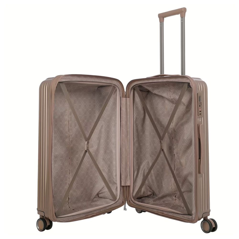 Travelite Kofer 65 cm ABS Paros, 076748-60, cappuccino slika 4