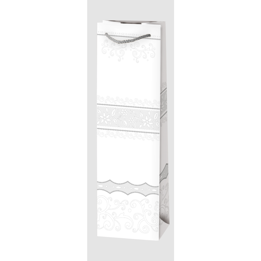 T12BOG14 Ukrasna vrećica za piće Bijela 12x40x9cm, Više dezena slika 4