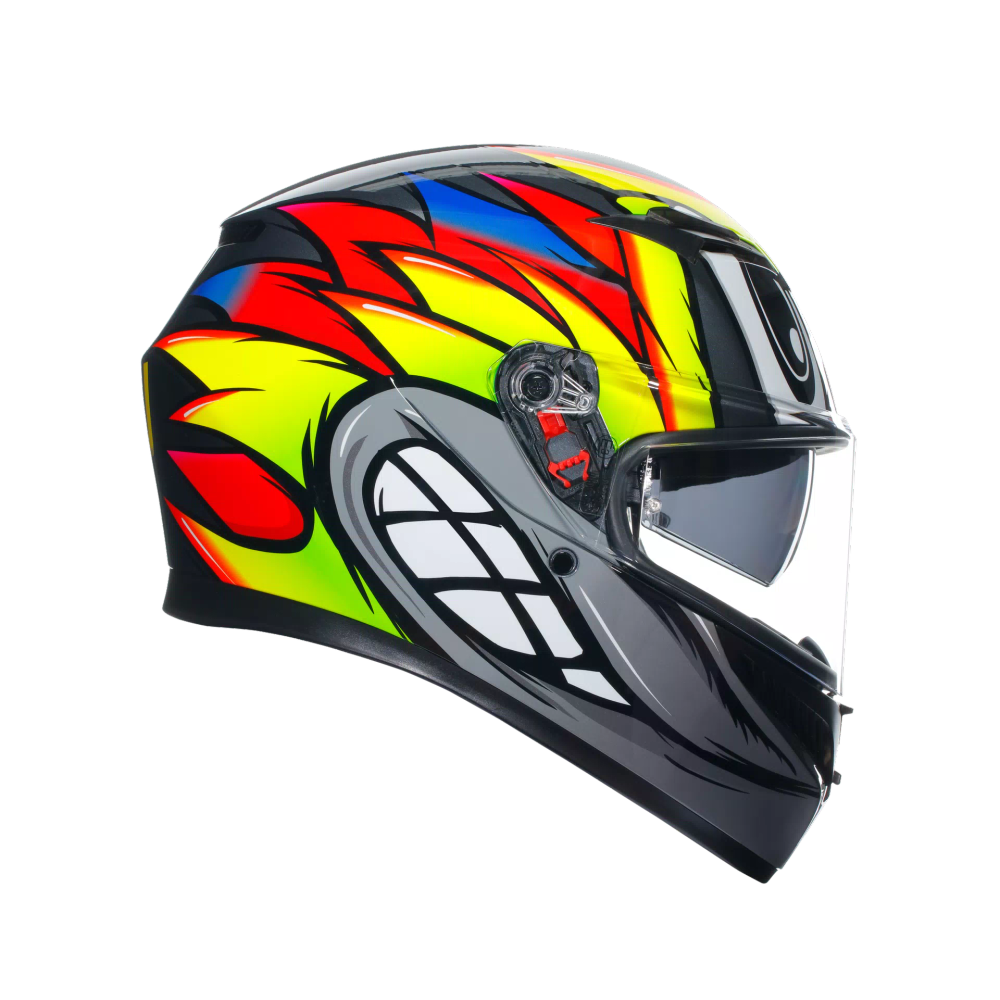 AGV K3 Birdy 2.0 Grey/Yellow/Red slika 3