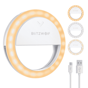 Clip-on Ring Fill Light BlitzWolf BW-SL0 Pro LED