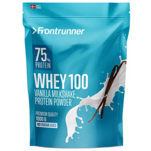 Whey 100 protein - Vanilija 1kg Frontrunner slika 1