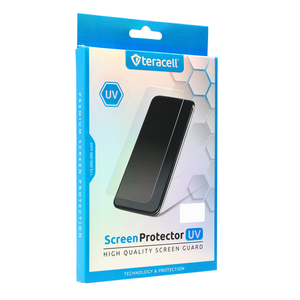 Tempered glass Premium UV Glue Full Cover + Lampa za Motorola Edge 40 Pro