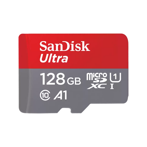 Memorijska kartica SanDisk Ultra microSDXC 128GB + Adapter, SDSQUAB-128G-GN6MA slika 1