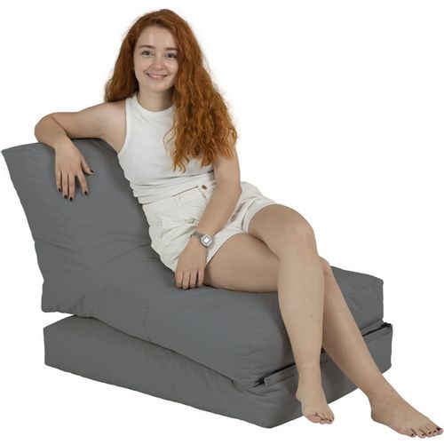 Atelier Del Sofa Vreća za sjedenje, Siesta Sofa Bed Pouf - Fume slika 13