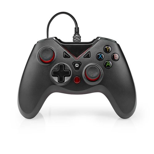 Gamepad NEDIS GGPD110BK, žični, USB, za PC, crni slika 1