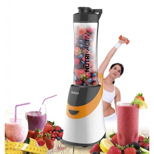 SOGO Aparat za smoothie - 0,6l - 350W- narančasti - BAT-SS-5515-O slika 2