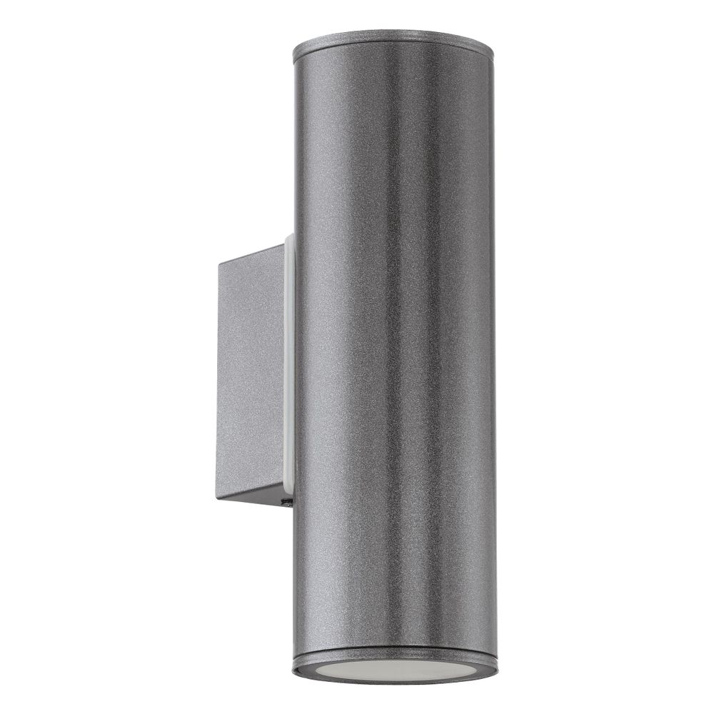 Eglo Riga Vanjska Zidna Lampa 2x3W LED, GU10, Čelik/Antracit slika 1