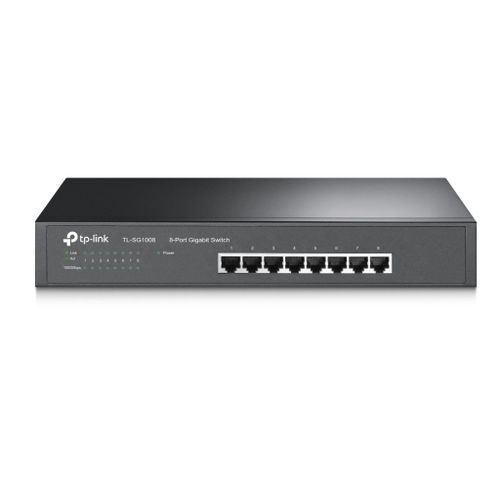 TP-LINK switch Gigabit 8x RJ45 10 100 1000Mbps 13" metalno kuciste slika 1