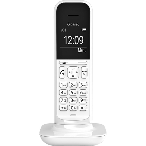 Gigaset Telefon bežični, Alfanumerički b&amp;w display, Baby monitor - CL390 White slika 2