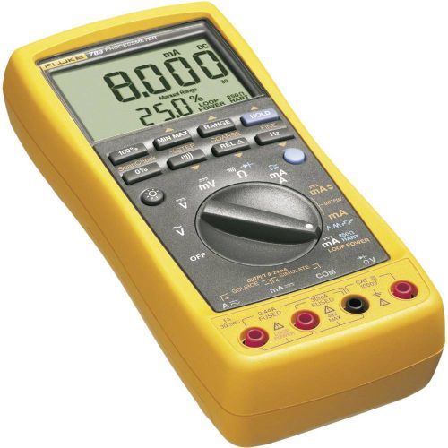 Fluke 789/EUR ručni multimetar  digitalni proces strujnog izlaza CAT III 1000 V, CAT IV 600 V Zaslon (brojevi): 30000 slika 2