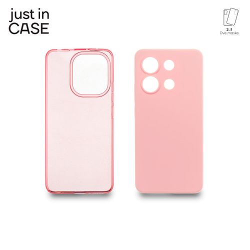 2u1 Extra case MIX PLUS paket maski za telefon Redmi Note 13 PINK slika 1