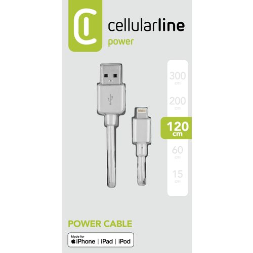 Cellularline kabel Lightning 120 cm slika 2