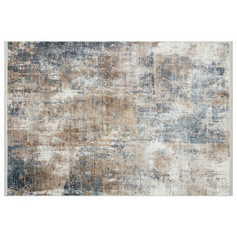Vr 14 - Plavi, Mink Xw Višenamjenski Tepih (80 x 150 cm) slika 2