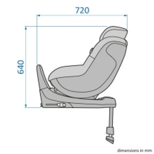 Maxi-Cosi Autosjedalica Pearl S, Grupa 0+, 1 (0-18 kg) (61-105 cm) - Tonal Graphite slika 18