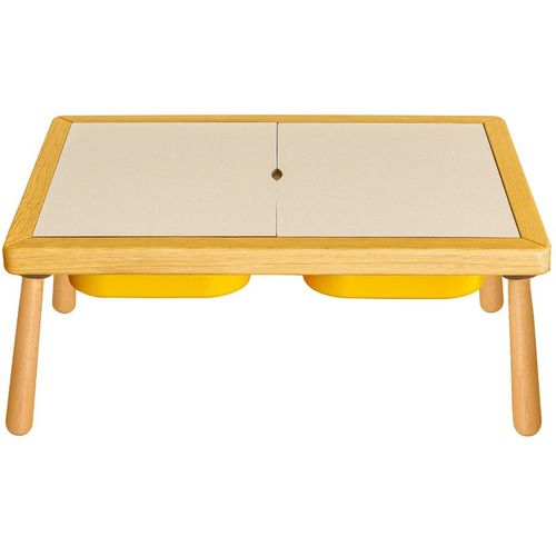 Woody Fashion Dječji stol Mini Table - Yellow slika 1