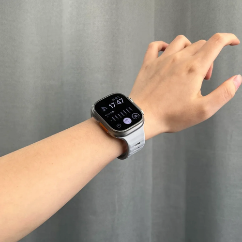 Narukvica za Apple watch 45/49mm siva slika 5