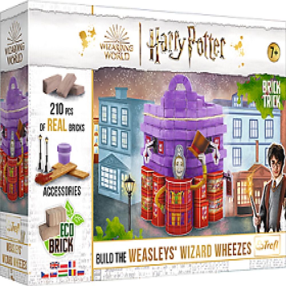 Trefl drvene kocke - Harry Potter Weasley slika 1