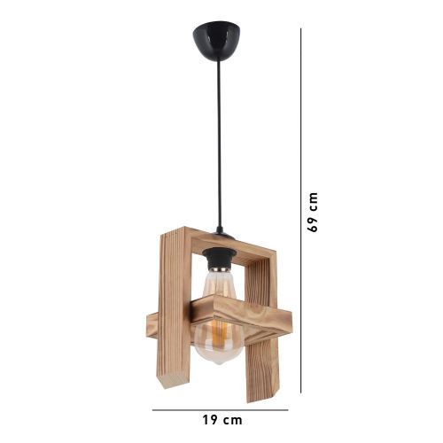 Hash Natural Chandelier slika 5