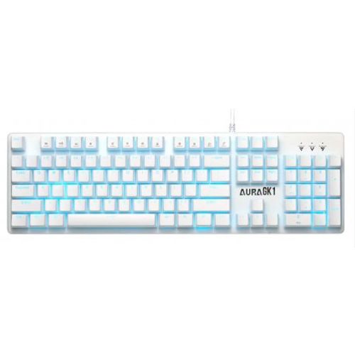 Tastatura Gamdias Aura GK1 Mehanička bela slika 1