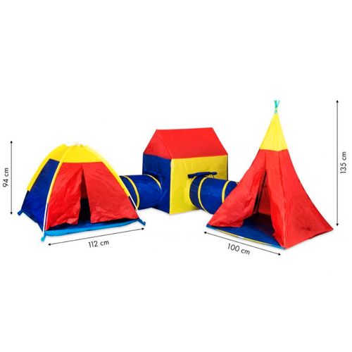 Veliki set šatora 5u1 za djecu slika 11