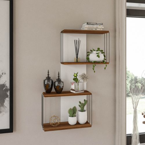 Destan - Pine Pine Wall Shelf slika 1