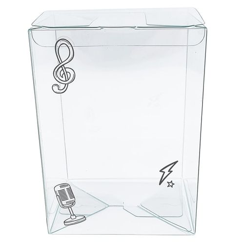 Clear Music Version 4'' Pop Protector With Film On It With Soft Crease Line And Automatic Bot Lock slika 1