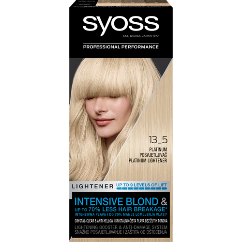 SYOSS boja za kosu 13-5 Platinum Lightener slika 1