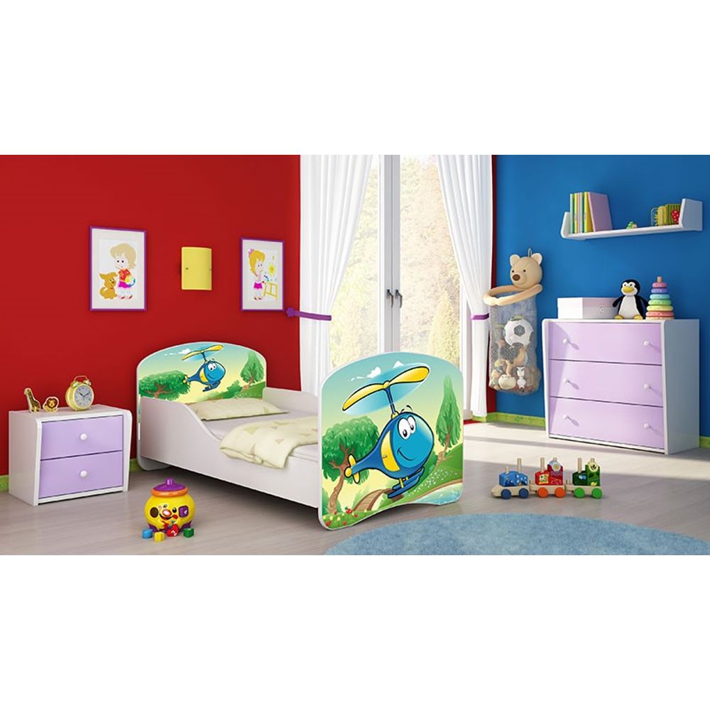 ACMA Dječiji krevet Acma I - 140x70cm - Dezen 35 slika 2