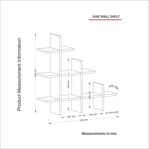 Juke Travertine Wall Shelf slika 9